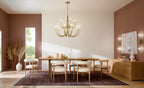 KICHLER 52552CPZ Odensa 40 Inch 15 Light Chandelier In Champagne Bronze