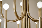 KICHLER 52552CPZ Odensa 40 Inch 15 Light Chandelier In Champagne Bronze