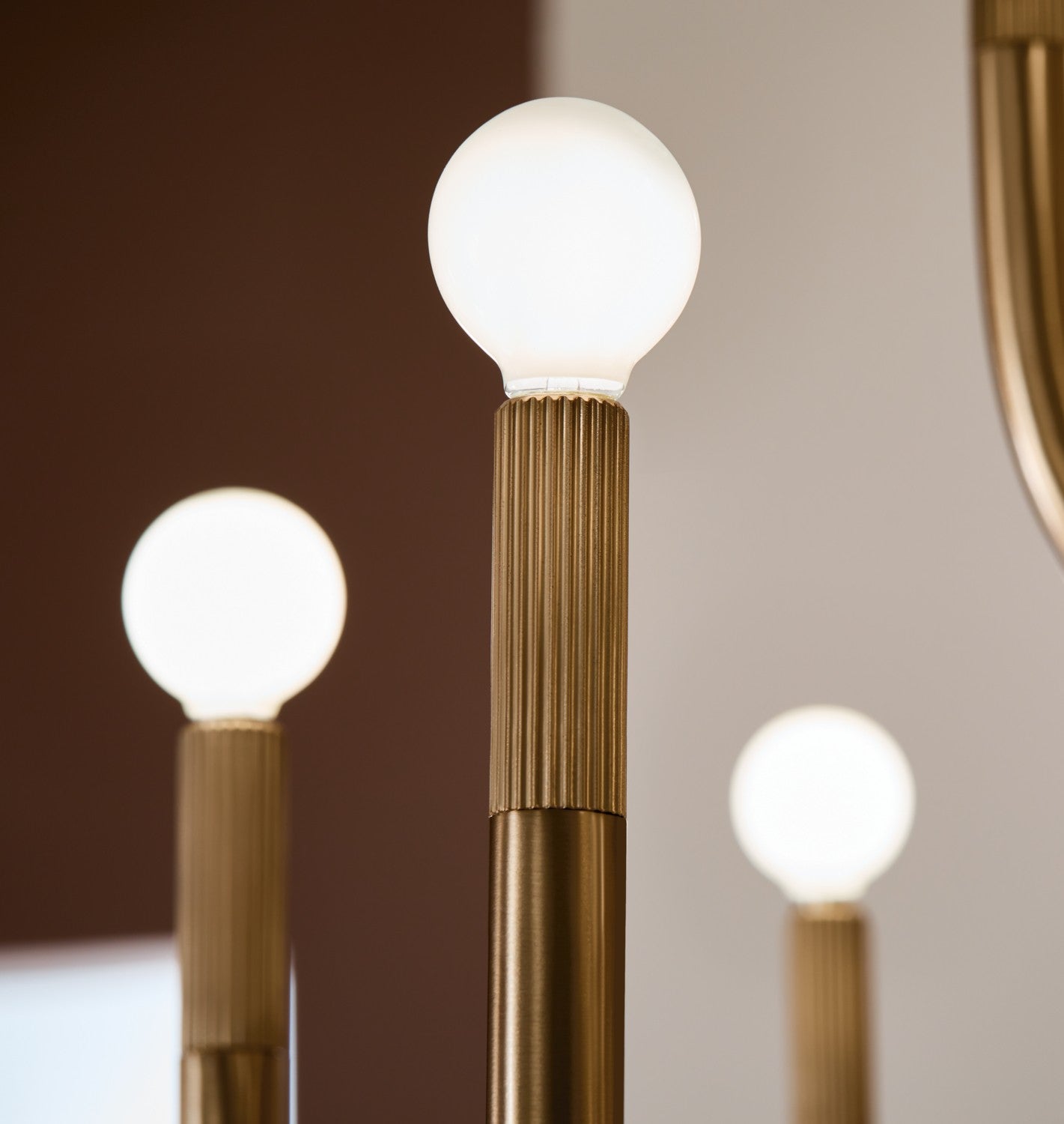KICHLER 52552CPZ Odensa 40 Inch 15 Light Chandelier In Champagne Bronze