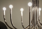 KICHLER 52553PN Odensa 46 Inch 8 Light Oval Chandelier In Polished Nickel