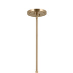 KICHLER 52553CPZ Odensa 46 Inch 8 Light Oval Chandelier In Champagne Bronze