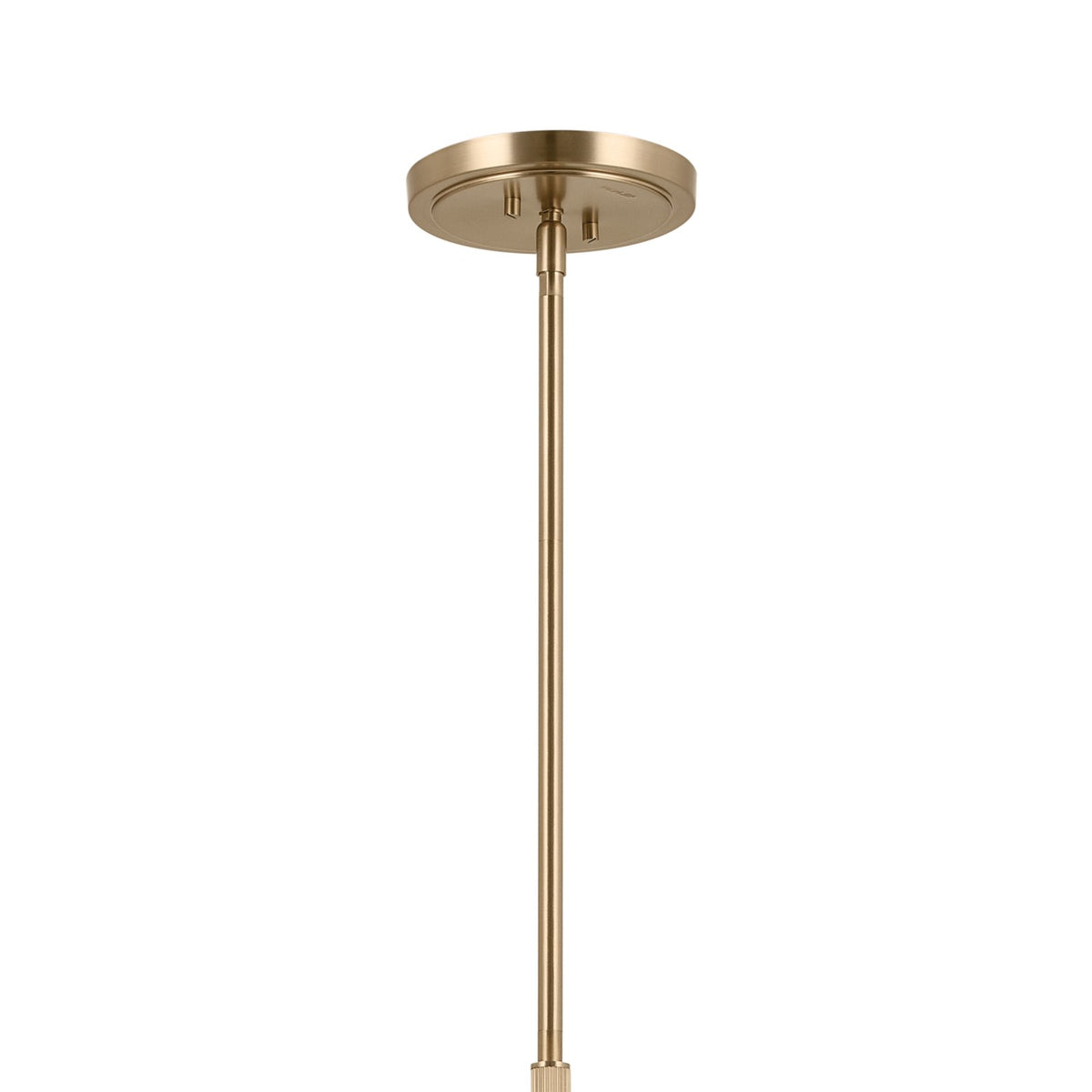 KICHLER 52553CPZ Odensa 46 Inch 8 Light Oval Chandelier In Champagne Bronze