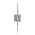 KICHLER 52556PN Odensa 17 Inch 2 Light Wall Sconce In Polished Nickel