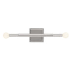 KICHLER 52556PN Odensa 17 Inch 2 Light Wall Sconce In Polished Nickel