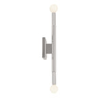KICHLER 52556PN Odensa 17 Inch 2 Light Wall Sconce In Polished Nickel