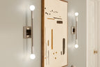 KICHLER 52556PN Odensa 17 Inch 2 Light Wall Sconce In Polished Nickel