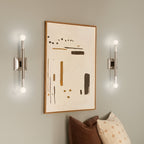 KICHLER 52556PN Odensa 17 Inch 2 Light Wall Sconce In Polished Nickel