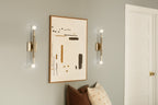 KICHLER 52556CPZ Odensa 17 Inch 2 Light Wall Sconce In Champagne Bronze