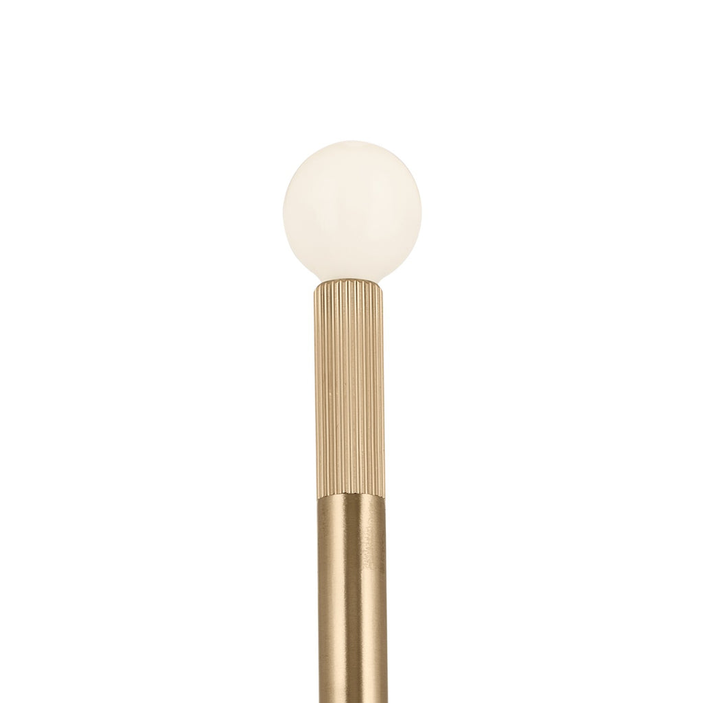 KICHLER 52556CPZ Odensa 17 Inch 2 Light Wall Sconce In Champagne Bronze