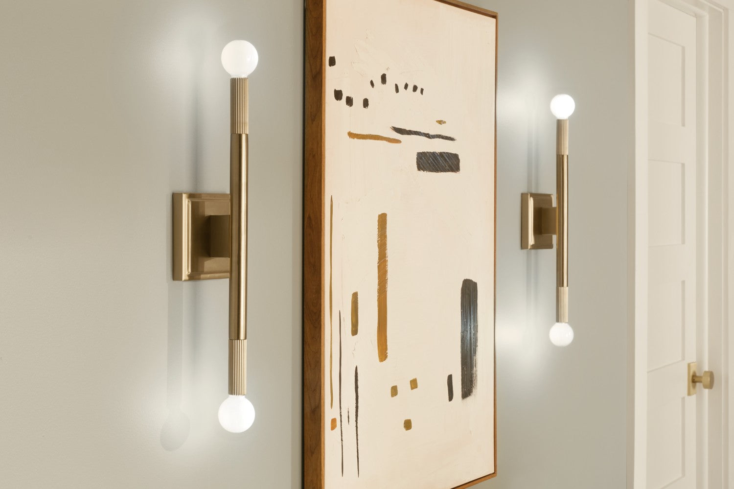 KICHLER 52556CPZ Odensa 17 Inch 2 Light Wall Sconce In Champagne Bronze