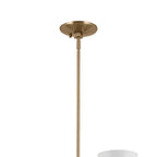 KICHLER 52566CPZGRG Phix 38.75 Inch 12 Light Chandelier In Champagne Bronze With Greige And White