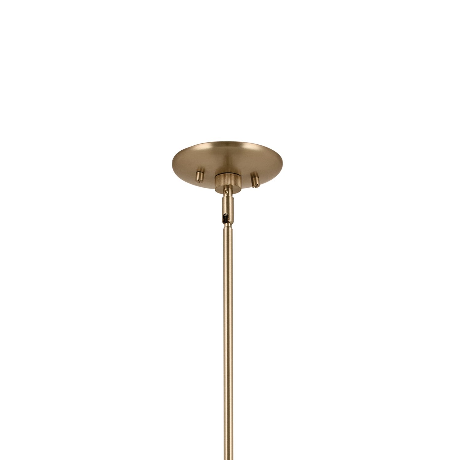 KICHLER 52569CPZWH Phix 48 Inch 4 Light Linear Chandelier In Champagne Bronze With White