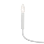 KICHLER 52525WH Deela 28 Inch 6 Light Chandelier In White