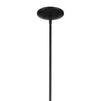 KICHLER 52526BK Deela 36 Inch 8 Light Chandelier In Black