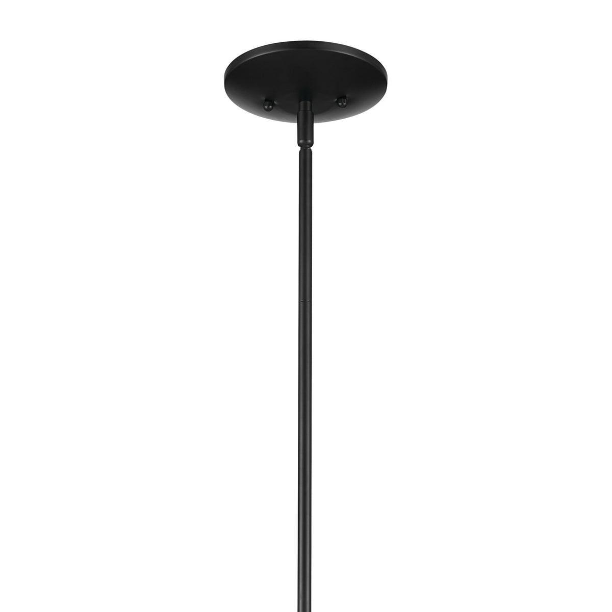KICHLER 52526BK Deela 36 Inch 8 Light Chandelier In Black