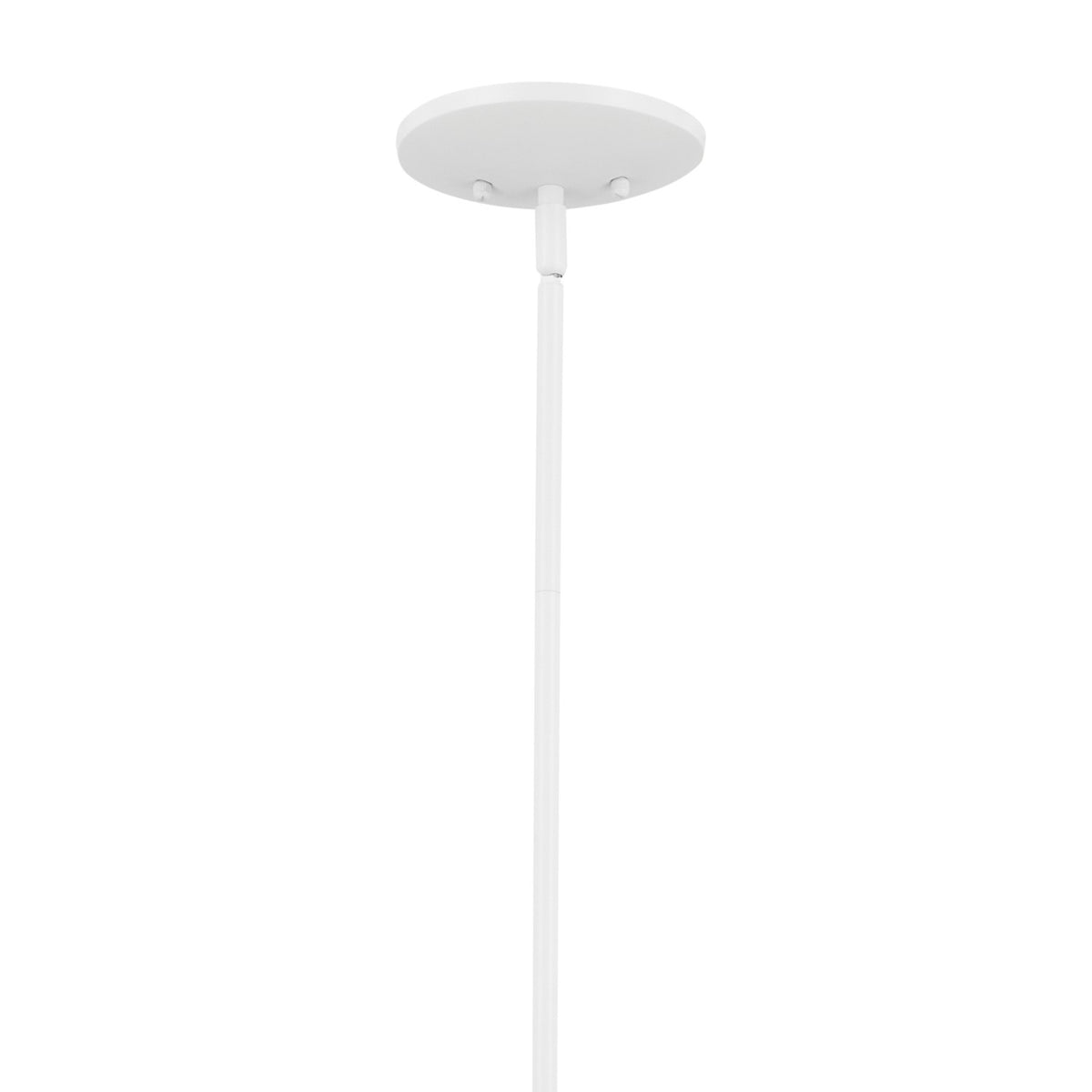 KICHLER 52526WH Deela 36 Inch 8 Light Chandelier In White