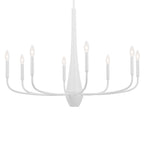 KICHLER 52526WH Deela 36 Inch 8 Light Chandelier In White