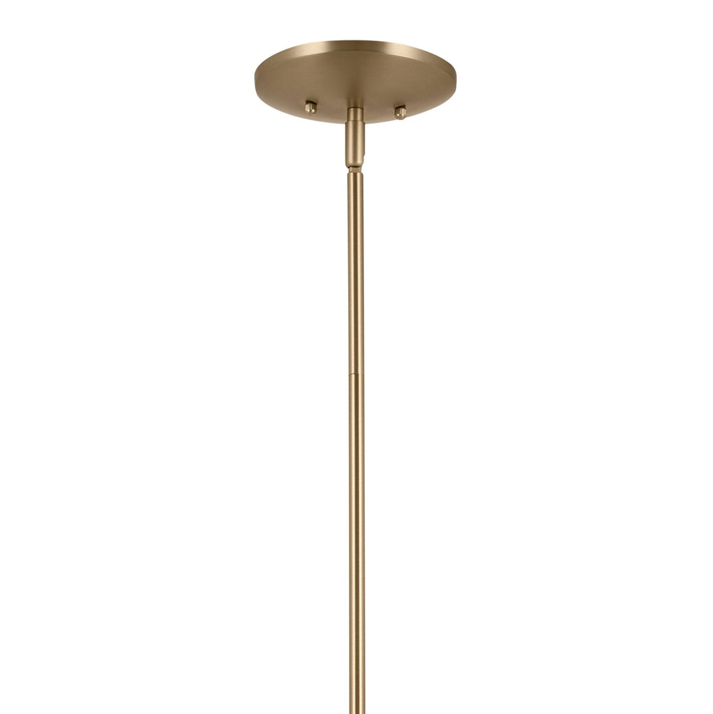 KICHLER 52526CPZ Deela 36 Inch 8 Light Chandelier In Champagne Bronze