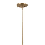 KICHLER 52528CPZ Deela 41 Inch 8 Light Oval Chandelier In Champagne Bronze