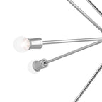 KICHLER 52537CH Armstrong 63" 16 Light Chandelier In Chrome