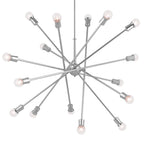 KICHLER 52537CH Armstrong 63" 16 Light Chandelier In Chrome
