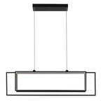 KICHLER 84331MBK Jestin 46 Inch Led Linear Chandelier In Matte Black