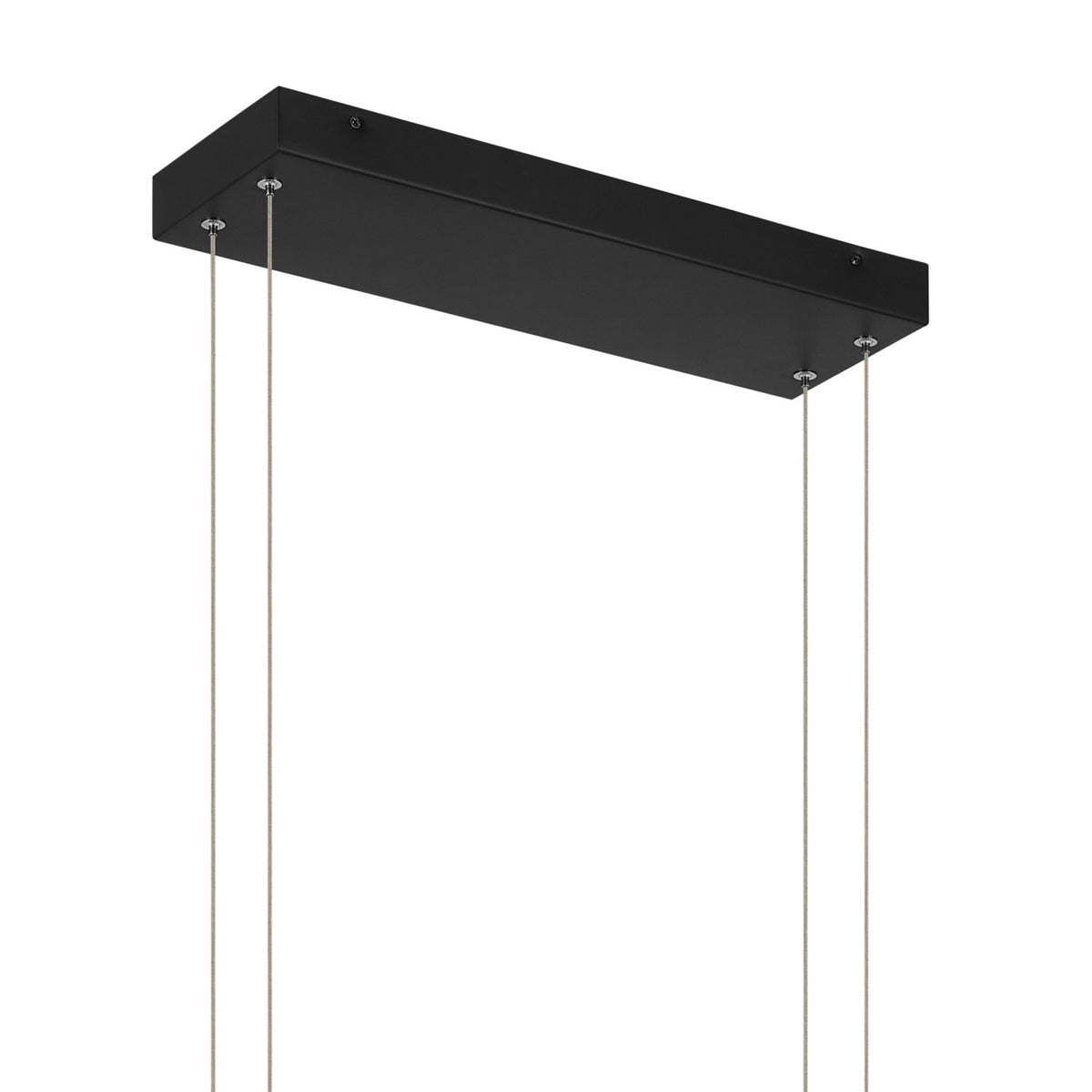 KICHLER 84331MBK Jestin 46 Inch Led Linear Chandelier In Matte Black