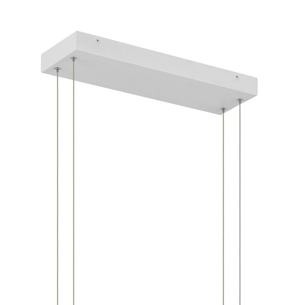 KICHLER 84331WH Jestin 46 Inch Led Linear Chandelier In White