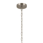 KICHLER 52616NI Winslow 26-Inch 6 Light Chandelier With Clear Seeded Glass In Brushed Nickel