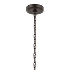 KICHLER 52616OZ Winslow 26-Inch 6 Light Chandelier With Clear Seeded Glass In Olde Bronze