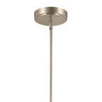 KICHLER 84328PN Priam 43.75 Inch 6 Light Led Chandelier In Polished Nickel