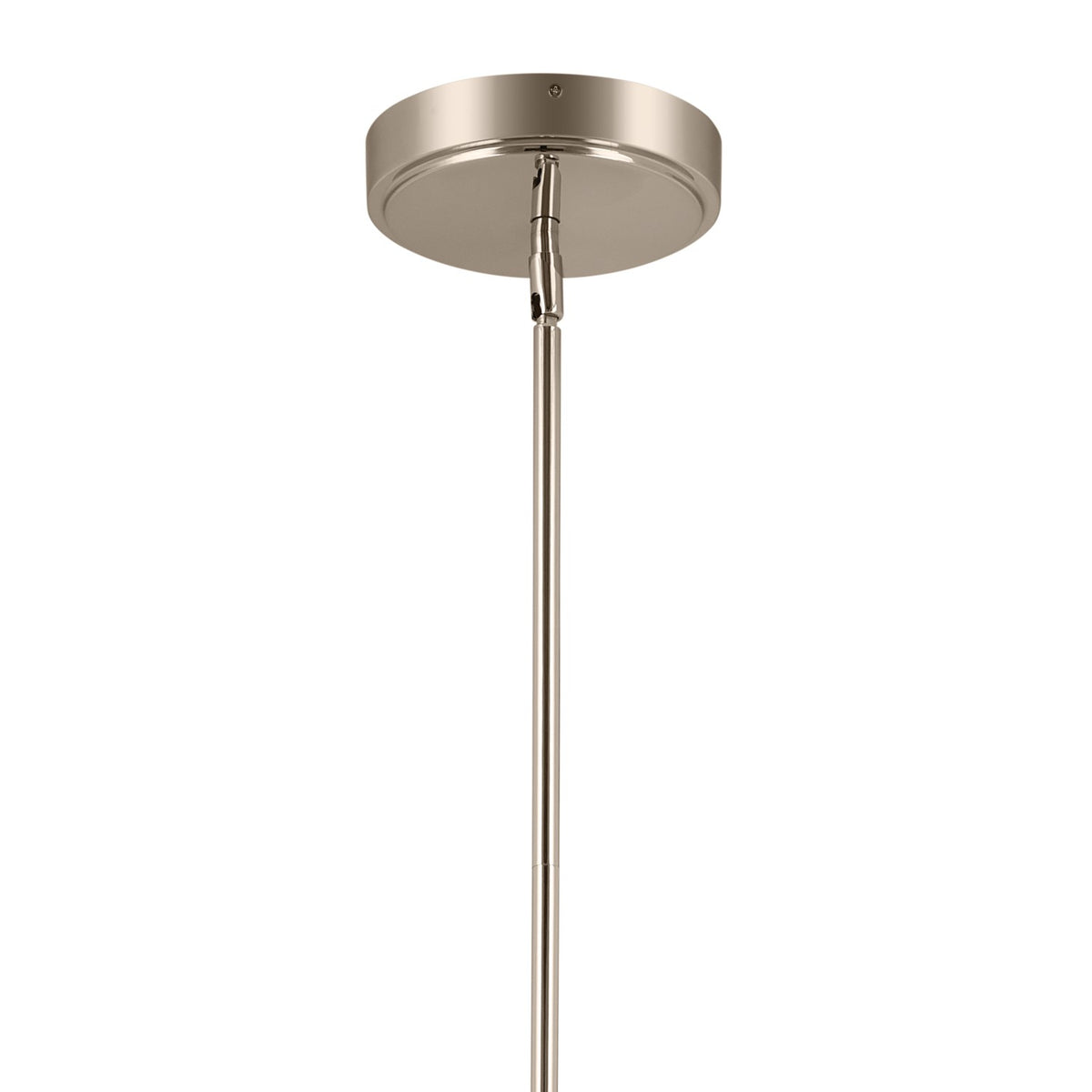 KICHLER 84328PN Priam 43.75 Inch 6 Light Led Chandelier In Polished Nickel