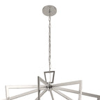KICHLER 43499PN Abbotswell 49 Inch 16 Light Foyer Pendant In Polished Nickel