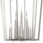 KICHLER 43499PN Abbotswell 49 Inch 16 Light Foyer Pendant In Polished Nickel