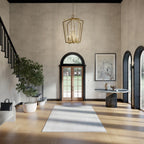 KICHLER 43499NBR Abbotswell 49 Inch 16 Light Foyer Pendant In Natural Brass