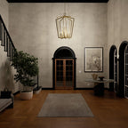 KICHLER 43499NBR Abbotswell 49 Inch 16 Light Foyer Pendant In Natural Brass