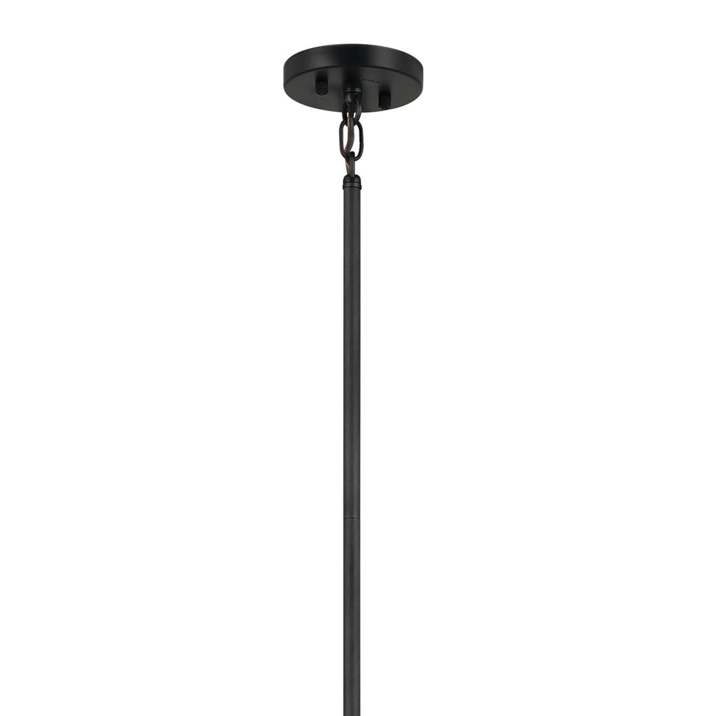 KICHLER 52613BK Erzo 48" 10 Light Chandelier In Black