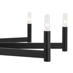 KICHLER 52613BK Erzo 48" 10 Light Chandelier In Black