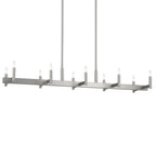 KICHLER 52614SN Erzo 50" 10 Light Linear Chandelier In Satin Nickel