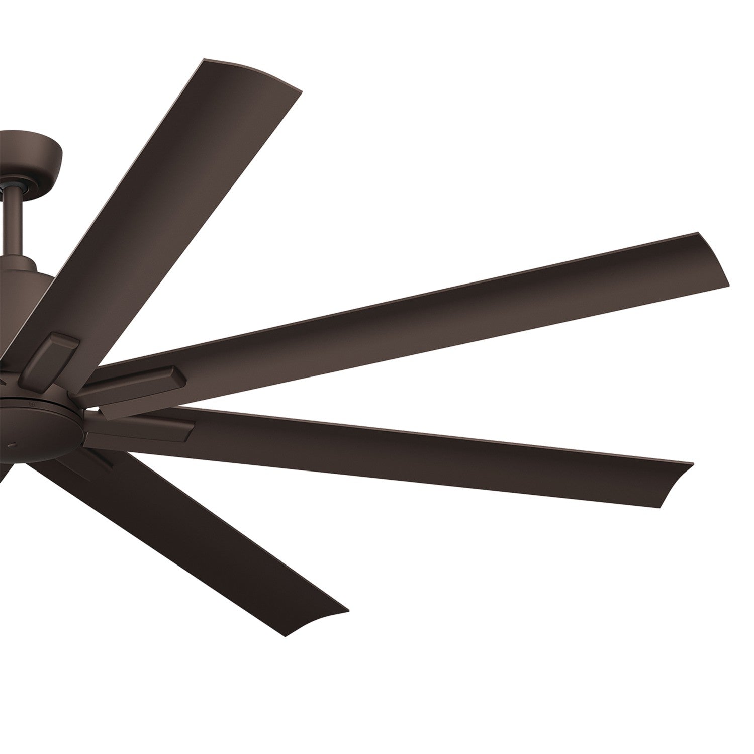 KICHLER 310275SNB 75 Inch Breda 8 Blade Ceiling Fan In Satin Natural Bronze With Satin Natural Bronze Blades