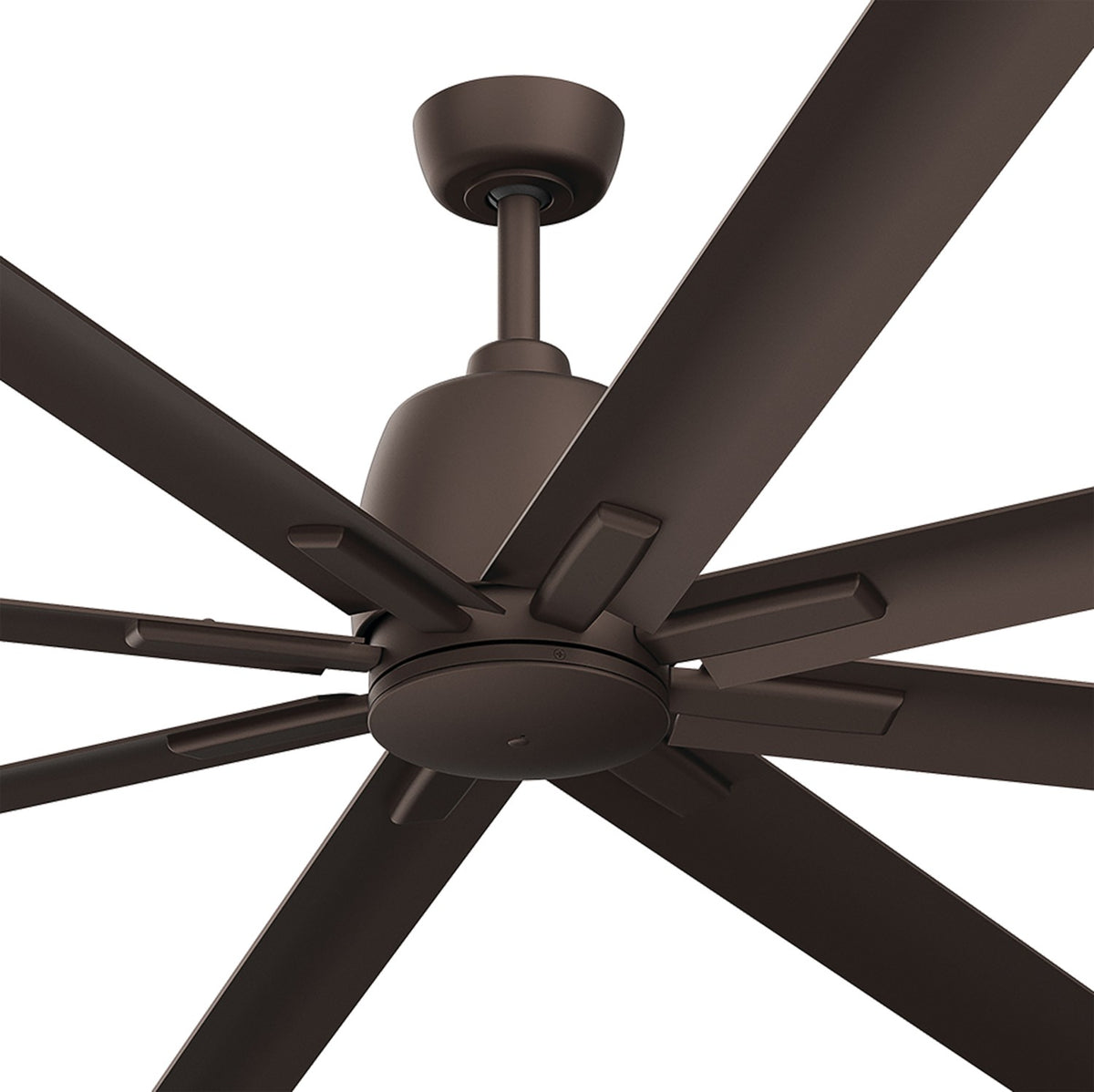 KICHLER 310275SNB 75 Inch Breda 8 Blade Ceiling Fan In Satin Natural Bronze With Satin Natural Bronze Blades