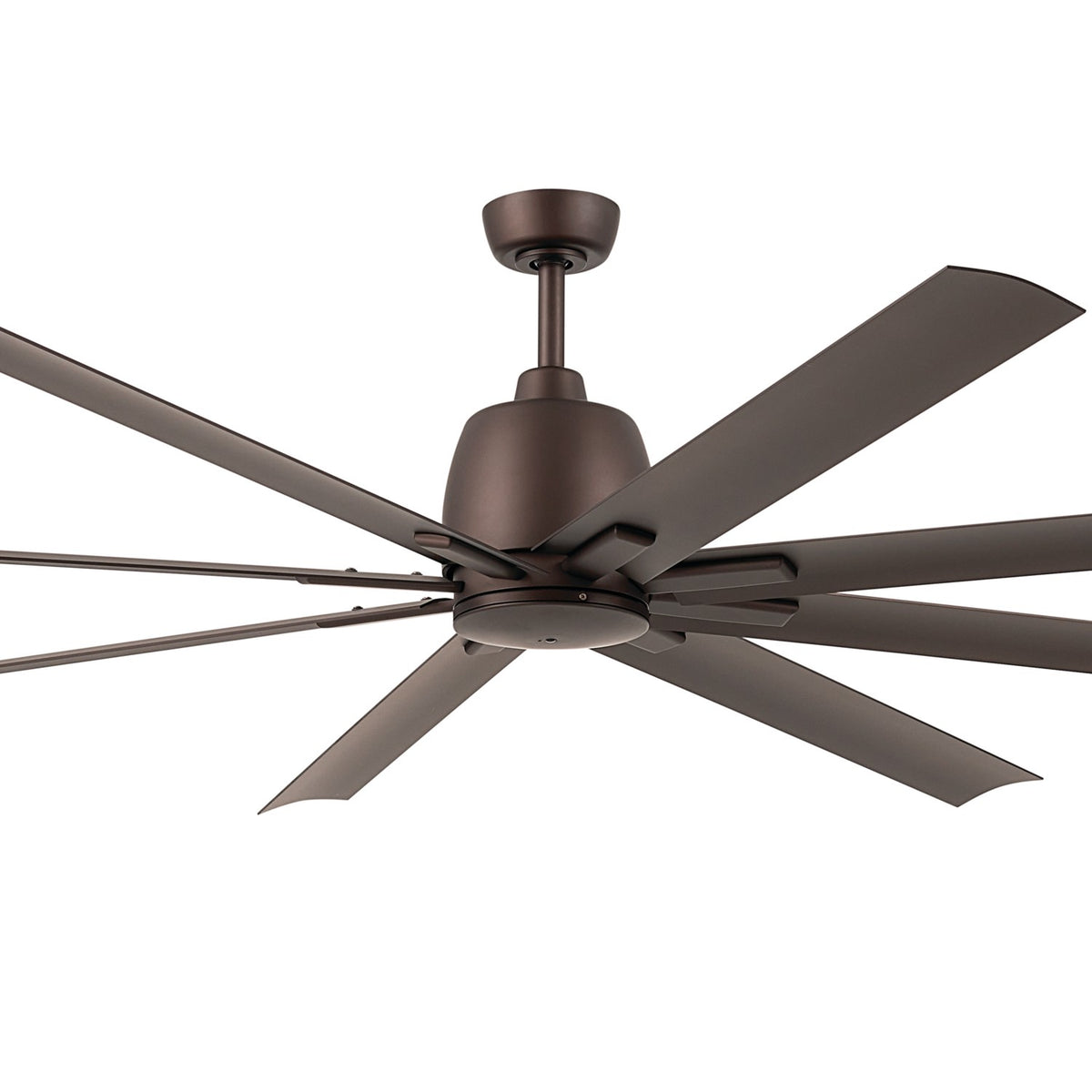 KICHLER 310285SNB 84 Inch Breda 8 Blade Ceiling Fan In Satin Natural Bronze With Satin Natural Bronze Blades
