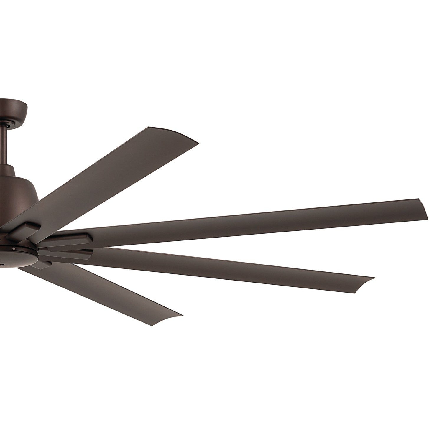 KICHLER 310285SNB 84 Inch Breda 8 Blade Ceiling Fan In Satin Natural Bronze With Satin Natural Bronze Blades