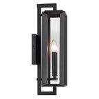 KICHLER 59132BKT Kroft 20.5 Inch 2 Light Outdoor Wall Light With Clear Glass In Textured Black
