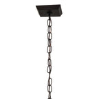 KICHLER 59122OZ Mathus 22 Inch 2 Light Outdoor Pendant With Clear Glass In Olde Bronze