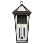 KICHLER 59127OZ Regence 26 Inch 2 Light Outdoor Wall Light With Clear Glass In Olde Bronze