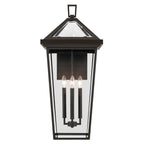 KICHLER 59128OZ Regence 30.25 Inch 4 Light Outdoor Wall Light With Clear Glass In Olde Bronze