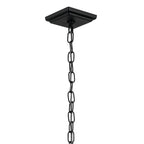KICHLER 59130BKT Regence 26 Inch 2 Light Outdoor Pendant With Clear Glass In Textured Black