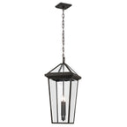 KICHLER 59130OZ Regence 26 Inch 2 Light Outdoor Pendant With Clear Glass In Olde Bronze
