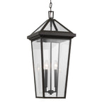 KICHLER 59130OZ Regence 26 Inch 2 Light Outdoor Pendant With Clear Glass In Olde Bronze